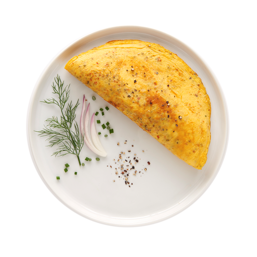 Omelette au fromage et fines herbes (Btes de 7)