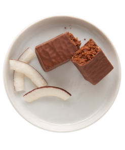 Barre chocolatée à la noix de coco (tx) (Btes de 7)